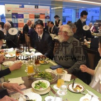 姉妹湿地都市の豪州ポートスティーブン市　５年ぶり来釧、交流(2023-05-14)