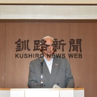 徳永町長、川湯の未来語る　釧新懇話会【釧路市】(2023-06-30)