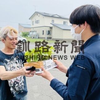 町内産シソ３種の苗販売【白糠】(2023-07-01)