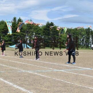 花咲港小　地域挙げ運動会【根室】(2023-06-26)