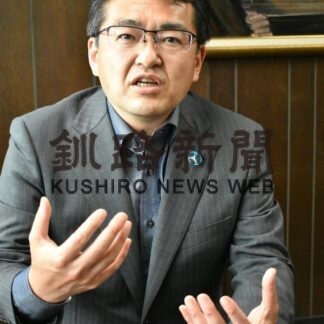 地域、人権優先の政治に　共産畠山氏来釧【釧路市】(2023-06-14)