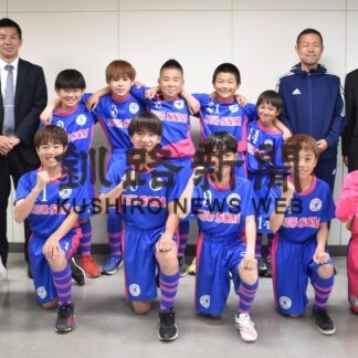 フットサル「全道Ｖ目指す」　初出場の朝陽が健闘誓う【釧路市】(2023-06-15)