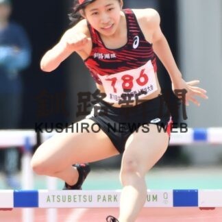 鈴木（釧湖陵）女子４００障害４位　自己ベストで全国切符　全道高校陸上【札幌】(2023-06-16)