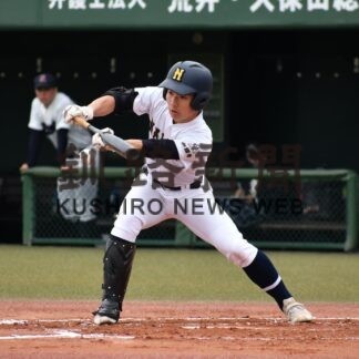 中標津 12得点大勝　高校野球北大会釧根支部予選【釧路市】_1(2023-06-25)