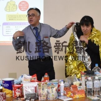 巨大地震と津波に備え　釧路市橋北東部地区、防災士の辻川氏講演【釧路市】(2023-06-22)