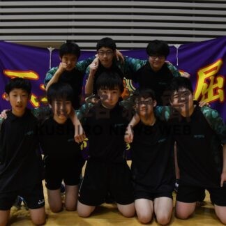 釧幣舞 男子頂点　釧鳥取 女子５連覇　卓球・中体連釧路地区(2023-06-20)