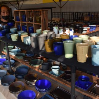 全国の有名陶器、日用品、工芸品並ぶ【中標津】(2023-07-30)