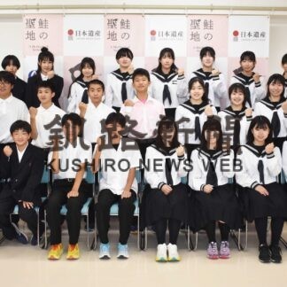 中体連全道健闘誓う　標津中、川北中２５人４種目【標津】(2023-07-23)