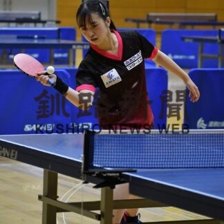 全道切符懸け熱戦展開　卓球釧路地区予選【釧路市】(2023-07-25)