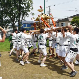みこし勇壮、熱気戻る　釧路八幡宮例大祭【釧路町】(2023-07-31)
