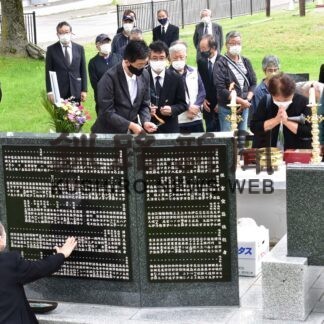 「恒久平和」誓い合う　根室空襲犠牲者の集い【根室】(2023-07-16)