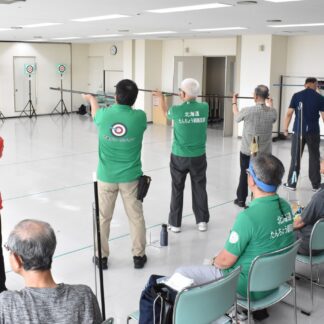 スポーツ吹き矢、全道懸け熱戦【釧路市】(2023-07-31)