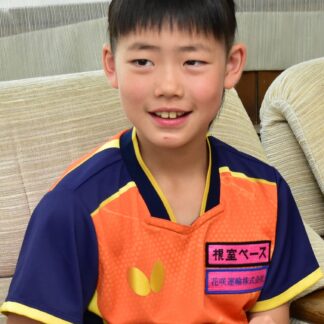 岡田選手（根室成央小）卓球全国へ　　「１勝を目指す」【根室】(2023-07-28)