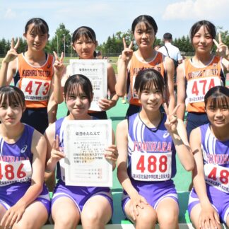 釧根勢 躍動　全道中学陸上【釧路市】_2(2023-07-31)