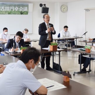 説明会に出展し担い手の確保へ　森林資源活用円卓会議【釧路市】(2023-07-15)