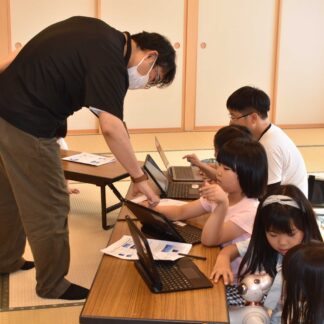 プログラミングや作図児童学ぶ　親子体験会【別海】(2023-08-04)