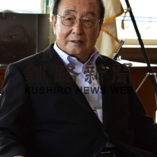 厚岸町長　若狭　靖さん【厚岸】(2023-08-13)