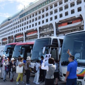 パシフィック・ワールド釧路初寄港【釧路市】(2023-08-02)