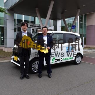 公用車に初めてＥＶを採用　今年度３台計画【厚岸】(2023-08-13)