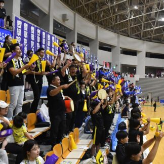 インターハイ女子バレー競技開始　会場熱気、応援響き渡る(2023-08-03)
