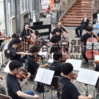 ジュニアオーケストラがＥＧＧでミニコンサート【釧路市】(2023-08-20)