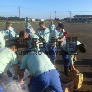 釧新花火から一夜 清掃活動に汗【釧路市】(2023-08-20)