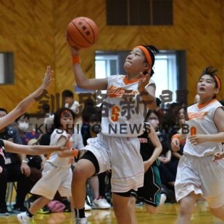 光陽男子、鶴野女子が優勝　ミニバスケットＶ☆ＳＴＡＲ杯【釧路町】_1(2023-08-29)