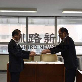 空き店舗など対策を　釧商建設部会が市と議会に要望書【釧路市】(2023-08-09)