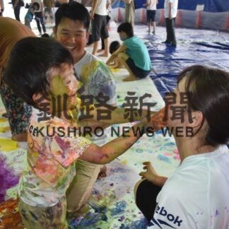 別海アートイベントに親子ら多数【別海】(2023-08-22)