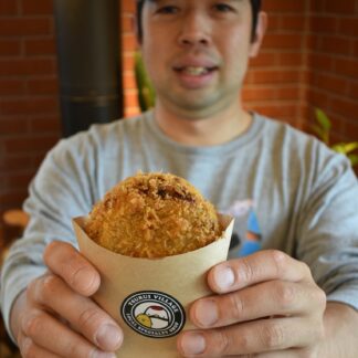 地場産品で新作コロッケ　鶴居と標茶コラボ【鶴居、標茶】(2023-08-03)