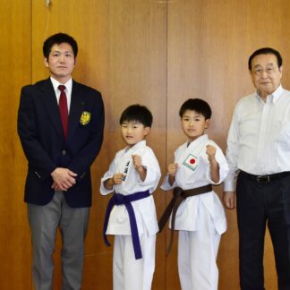 鈴木兄弟（真龍小）、初の空手全国へ　「１位目標」【厚岸】(2023-08-06)