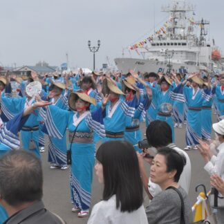 釧路の夏 彩る熱気　「市民踊りパレード」「大漁ばやしパレード」【釧路市】_1(2023-08-06)