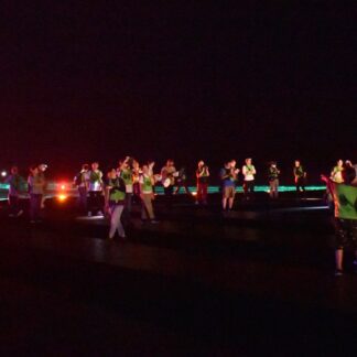 夜の滑走路歩く、８年ぶりの体験　中標津空港【中標津】(2023-09-05)