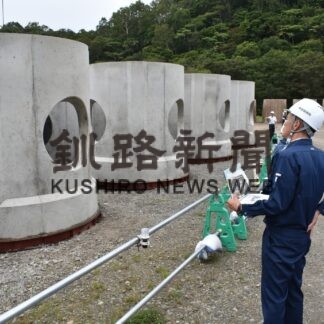 建設工事の安全対策点検　根室振興局が現場パトロール【羅臼】(2023-09-23)