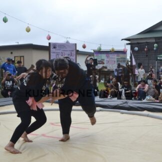 鳥取神社例大祭で釧路女相撲、まこデラックス山が初Ｖ【釧路市】(2023-09-15)