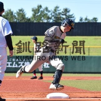 釧北陽 １０得点大勝　秋季高校野球釧根支部予選(2023-09-24)