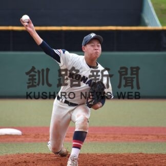 釧江南－別海できょう代表決定戦　高校野球秋季北海道大会釧根支部予選【釧路市】(2023-10-01)