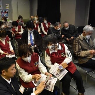 避難経路地図の作製体験　防災研修会、スマホで登録も【釧路市】(2023-10-29)