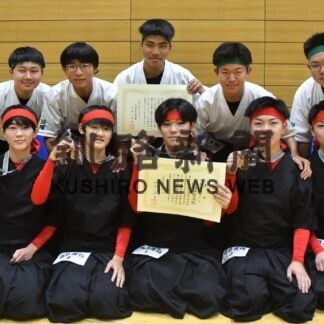 釧湖陵 男子団体３位、釧北陽４位入賞　高校弓道北大会【男子】(2023-10-09)