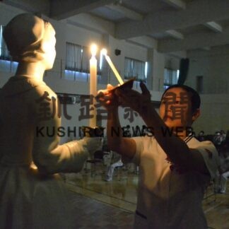 孝仁会看護専門学校で宣誓式【釧路市】(2023-10-19)