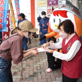 暖房器具使用の季節迎え防火啓発【釧路市】(2023-10-12)