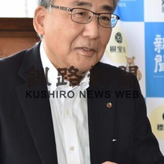 地域活性化に貢献　北電の齋藤社長「きらめくストア」ＰＲ【釧路市】(2023-10-05)