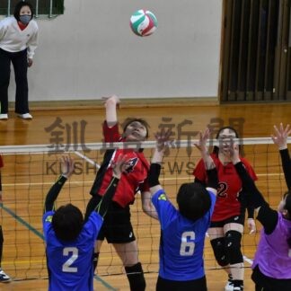 ９人制バレー　釧路橋南Ｖ【釧路市】(2023-11-28)