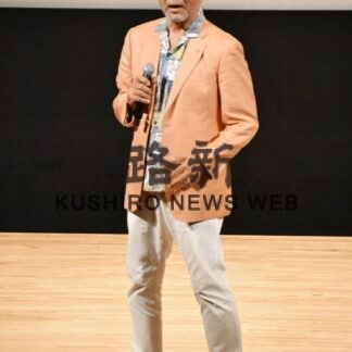 俳優でタレントの小西さん講演、がんの早期発見訴え【釧路市】(2023-11-09)