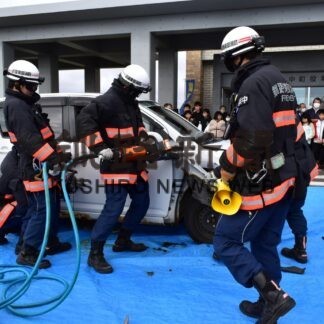 関係機関と連携確認　霧多布地区で防災訓練【浜中】(2023-11-04)