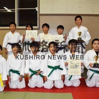 根室スポーツ少年団準Ｖ　柔道釧路市長杯【釧路市】(2023-11-27)