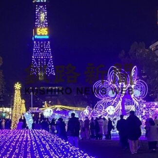 札幌の冬彩る　 ホワイトイルミ点灯【札幌】(2023-11-23)