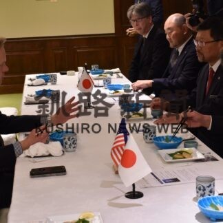 「水産関係者支えたい」　米ウェベルス首席領事来釧【釧路市】(2023-11-03)