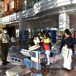 防災危険予知を体験　釧路で全国キャラバン【釧路市】(2023-11-29)