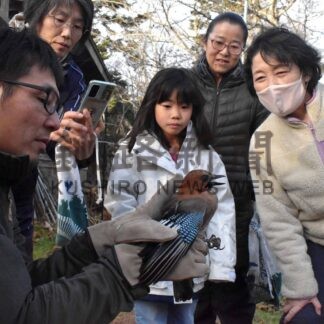 資料館ラボで小鳥たちの生態学ぶ【根室】(2023-12-19)